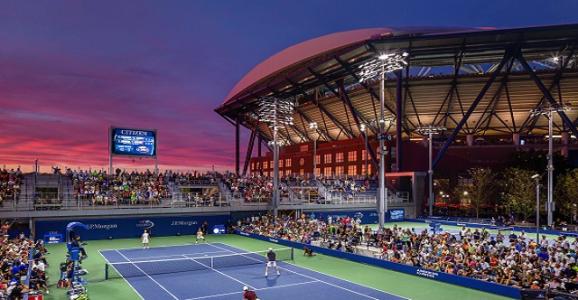 US Open Tennis Championship: Grandstand Session 5 - Men's/Women's 2nd Round at Grandstand Stadium