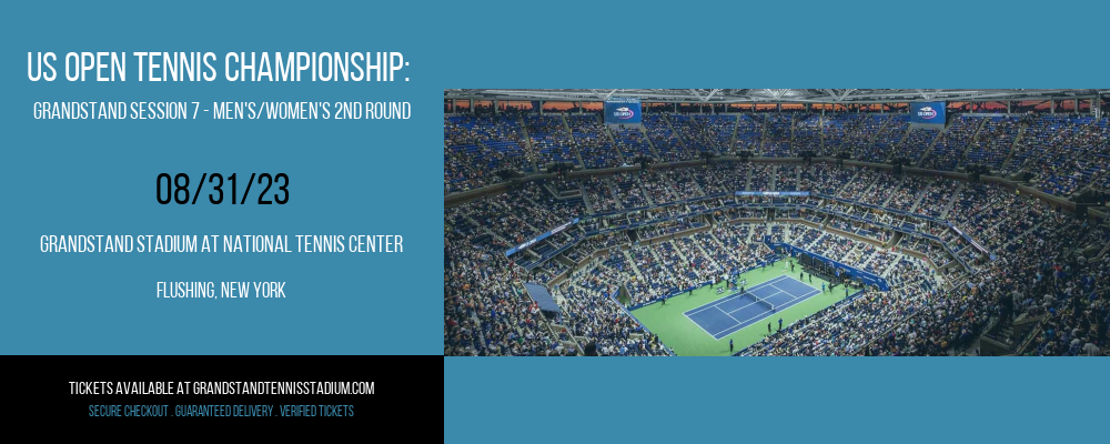 US Open Tennis Championship at Grandstand Stadium at National Tennis Center